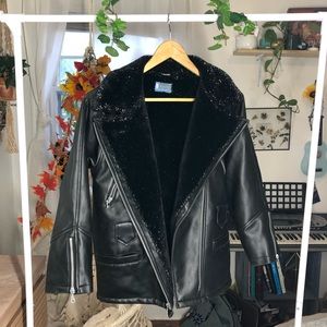 Leather Sparkle Jacket!!